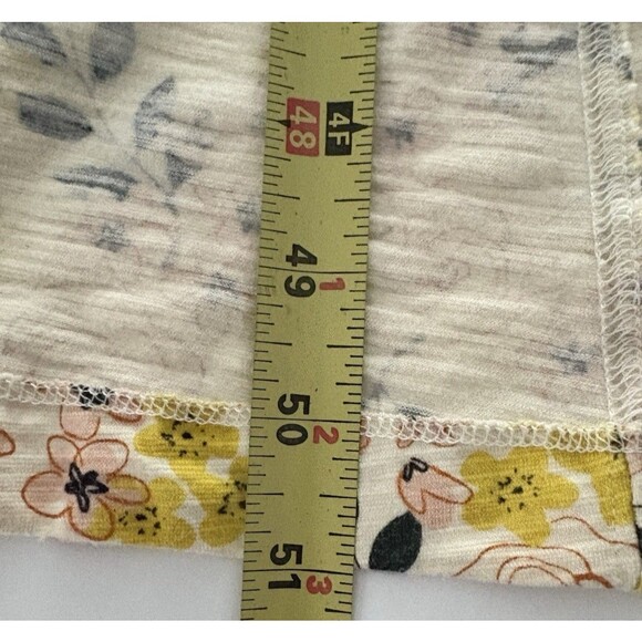 Duluth Trading Co Maxi Dress Womens L Yellow Floral Prairie To ‘n’ Flow High Low - Picture 10 of 15